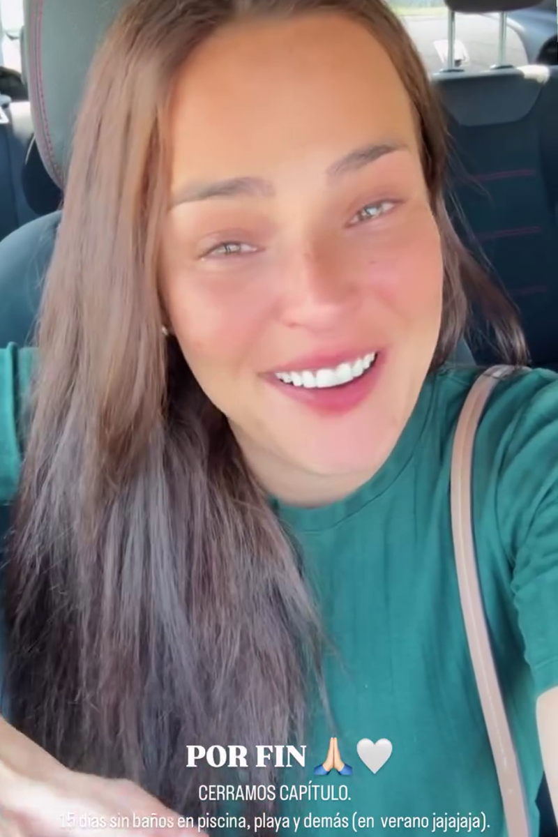 Marta Peñate rompe a llorar al contar que ha cerrado "por fin" el capítulo del aborto