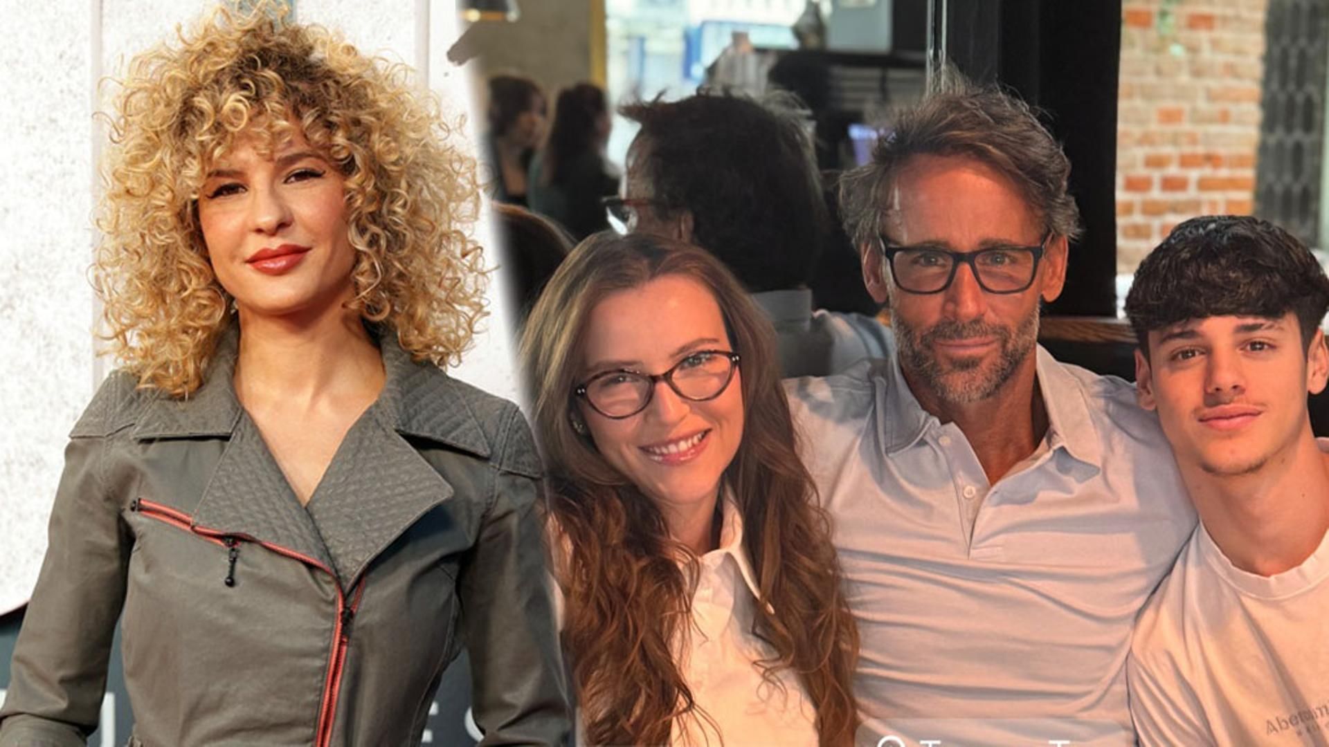 Sheila Casas, Álvaro Muñoz Escassi y sus dos hijos Sheila Casas, Álvaro Muñoz Escassi y sus dos hijos