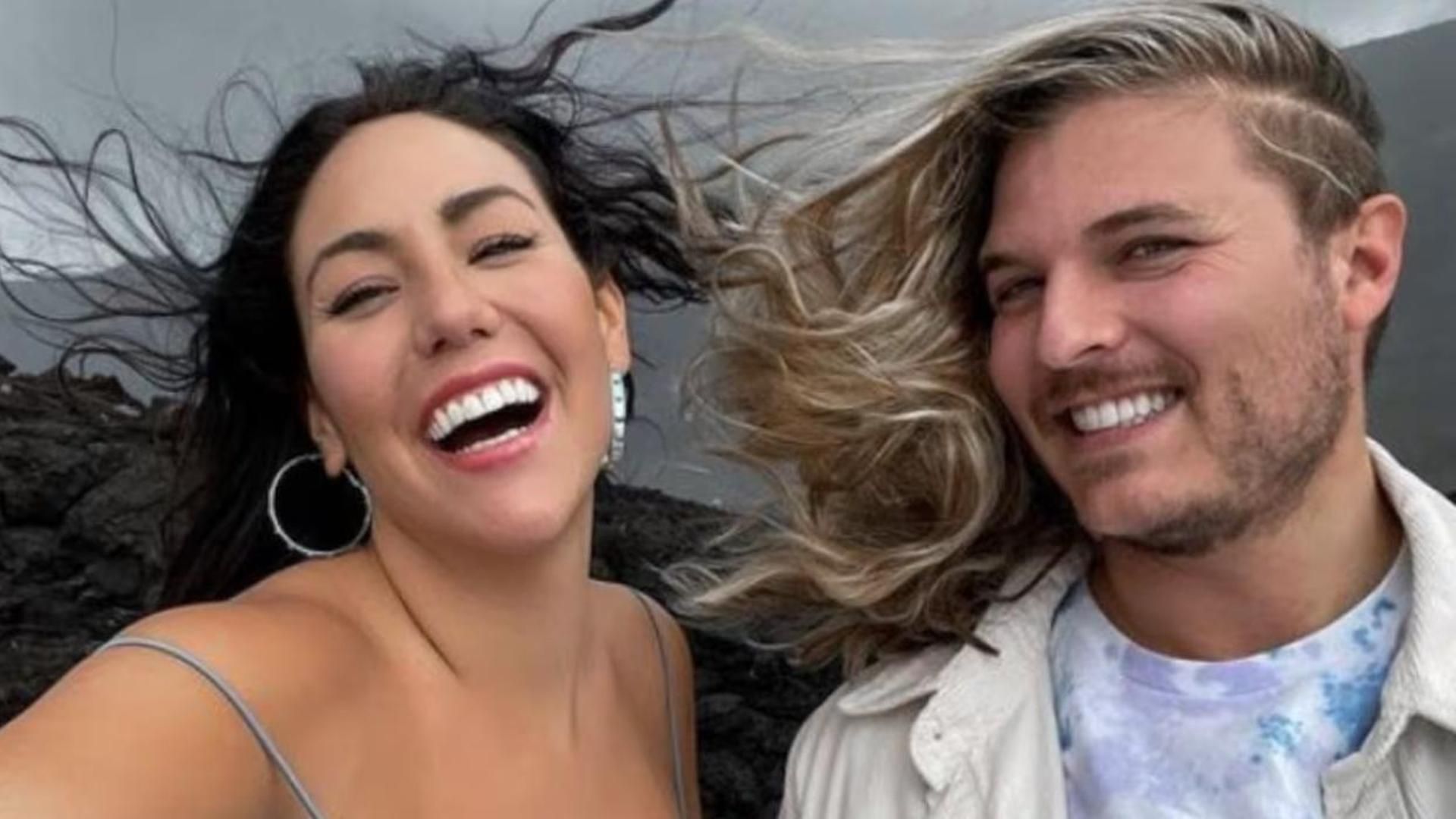 Steisy y Pablo Pisa durante su relación