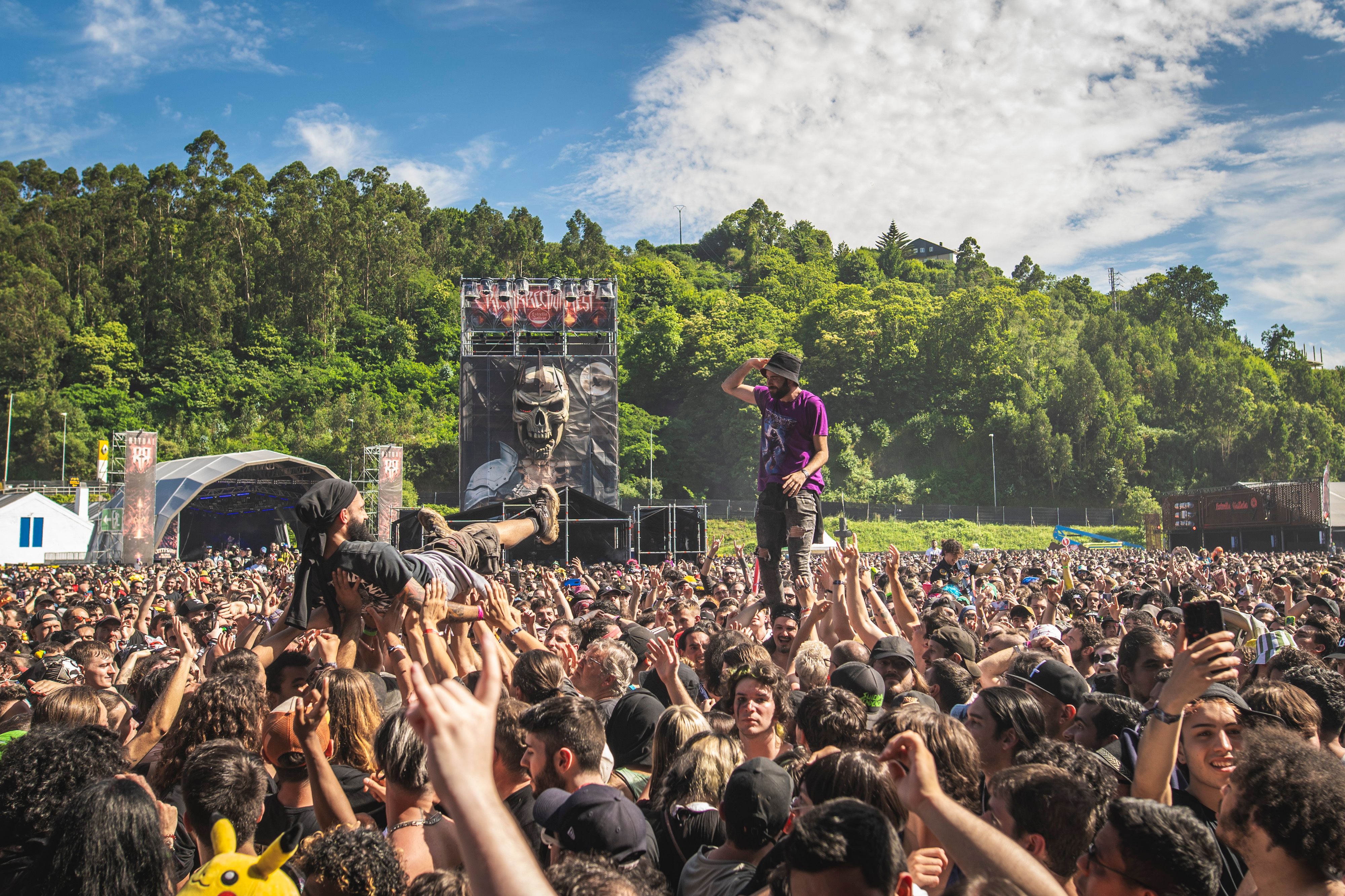 Un concierto de la edición 2024 del Resurrection Fest