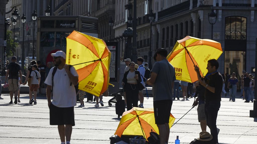 Fuertes tormentas y temperaturas sofocantes