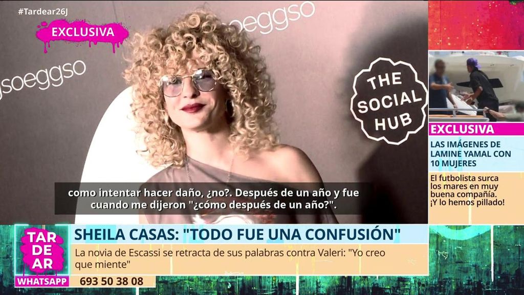 Exclusiva | Sheila Casas se retracta en sus declaraciones contra Valeri Cuéllar: "Todo fue una confusión"