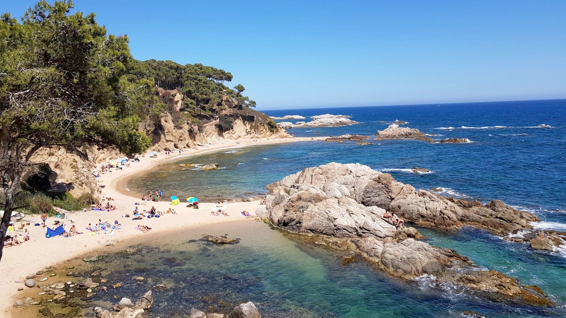 Cala Estreta. FUENTE: Visita Costa Brava