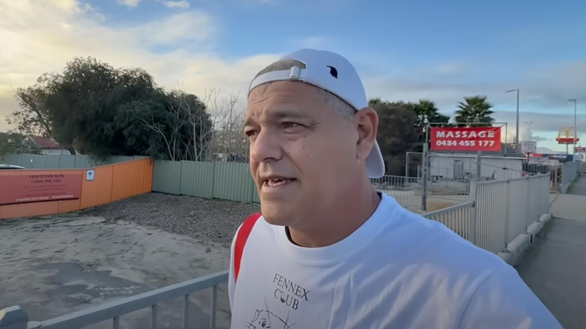 Frank Cuesta ha viajado a Australia tras recuperar su pasaporte