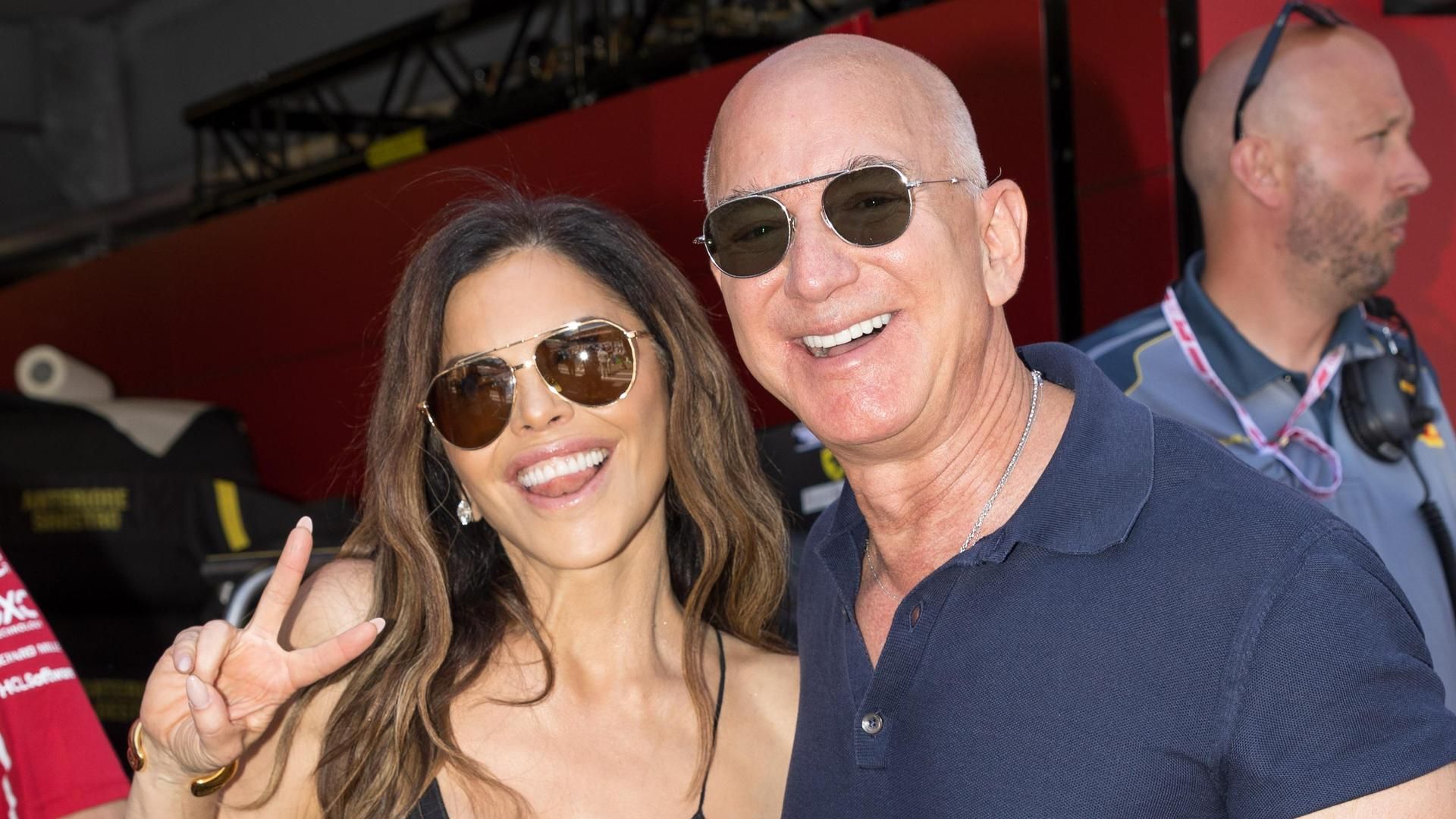 Lauren Sanchez y Jeff Bezos