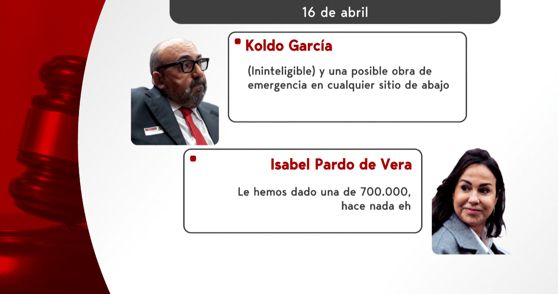 Los mensajes entre Isabel Pardo de Vera y Koldo García: “¿Tienes algo de emergencia? Me quedan dos millones”