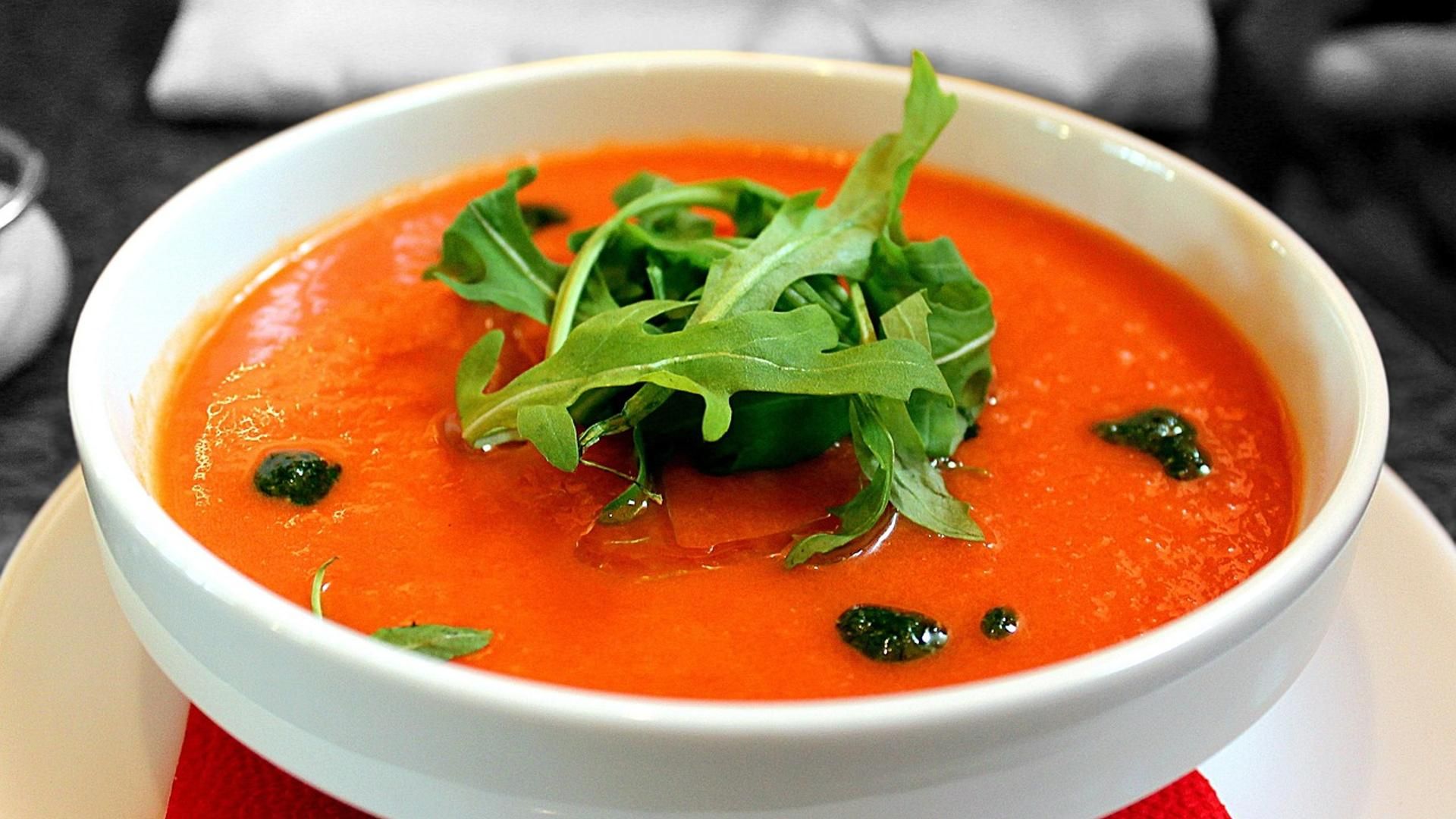 Plato de Gazpacho
