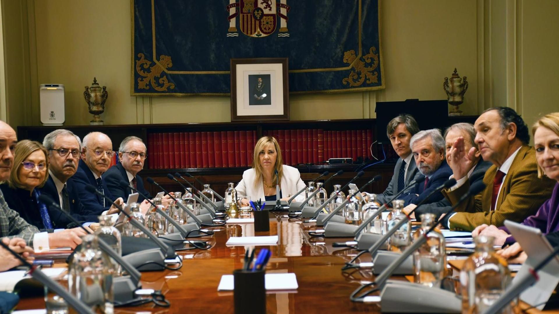 Reunión plenaria del Consejo General del Poder Judicial (CGPJ)