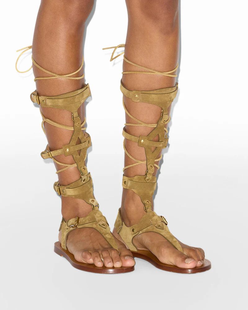 Sandalias de gladiador de Isabel Marant
