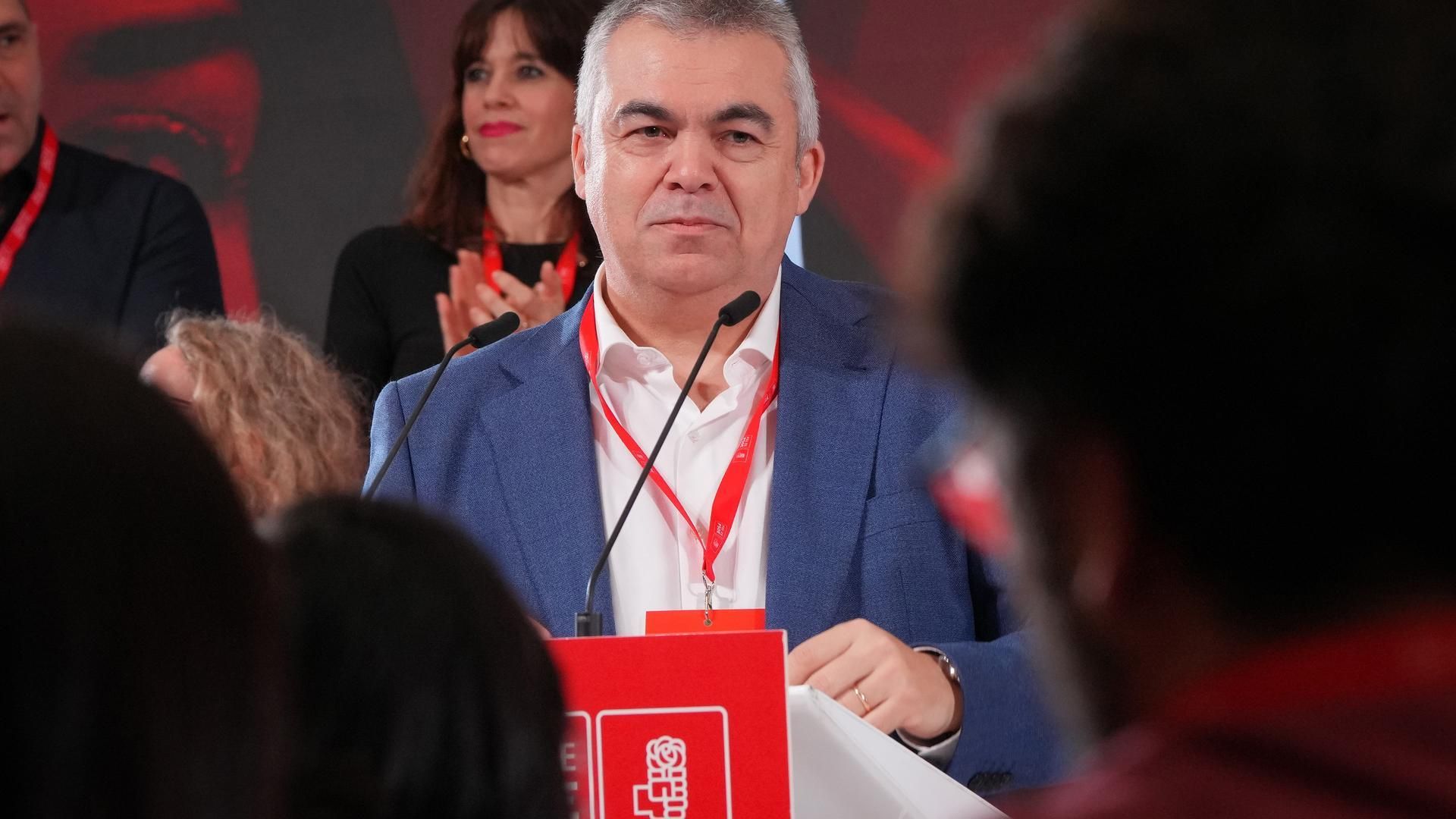 Archivo - El ex secretario de Organización del PSOE, Santos Cerdán, en el Palacio de Congresos y Auditorio Kursaal, a 16 de febrero de 2025, en San Sebastián, Guipúzcoa, País Vasco (España).