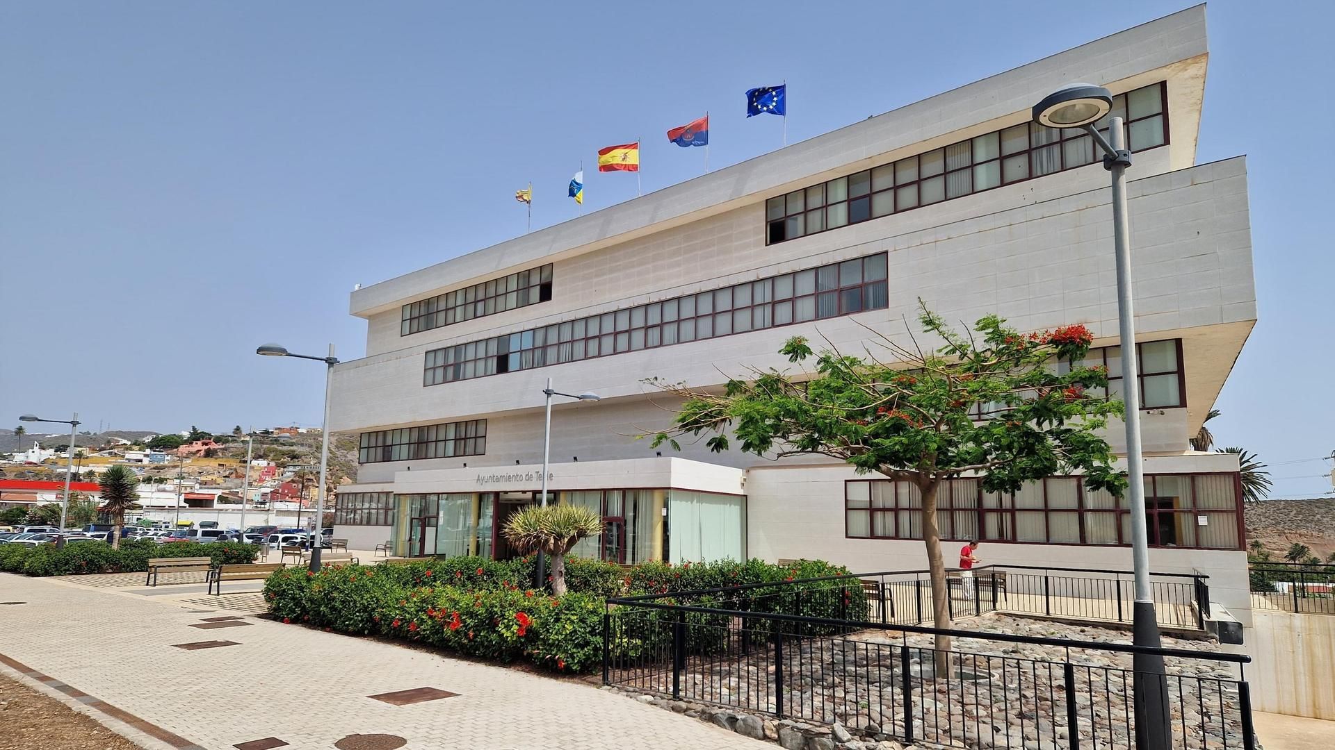 Ayuntamiento de Telde, en Gran Canaria, donde un hombre ha muerto tras producirse un tiroteo