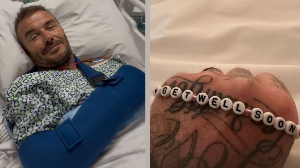 David Beckham, ingresado en el hospital