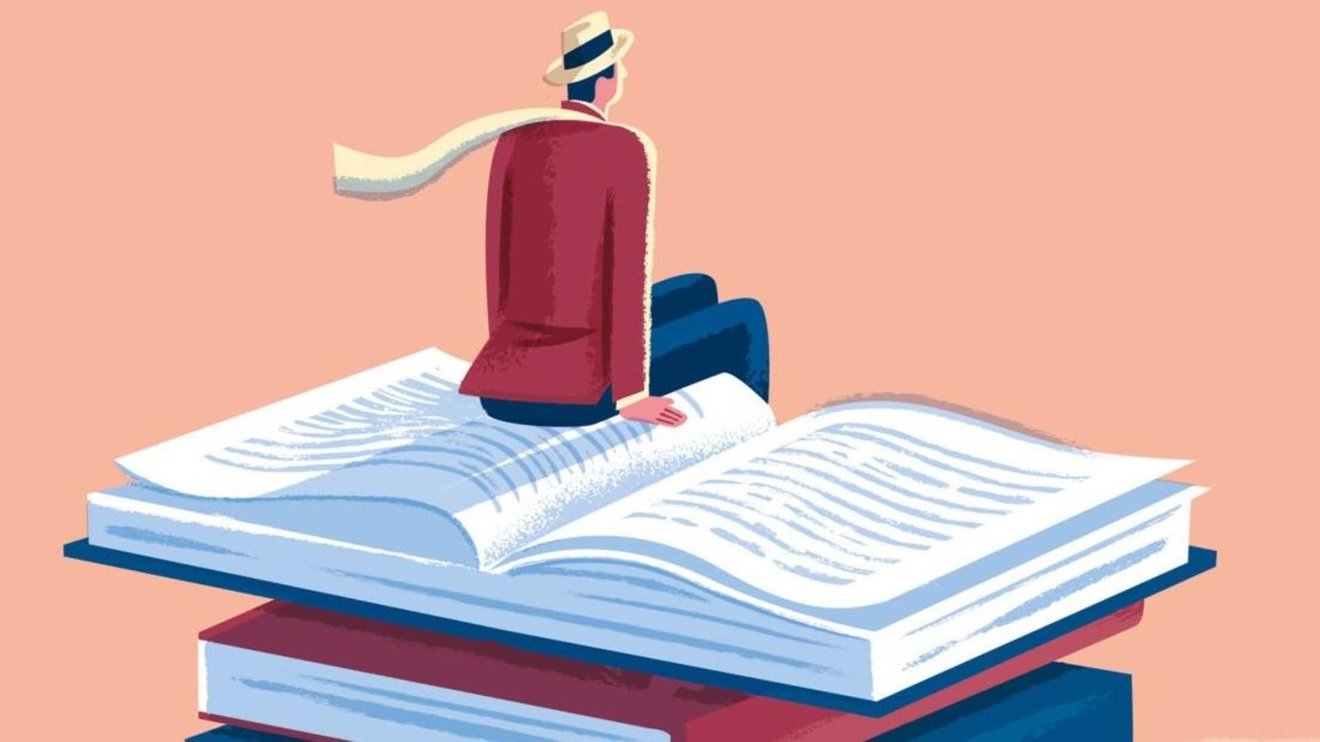 Detalle de la portada de Cien libros, una vida