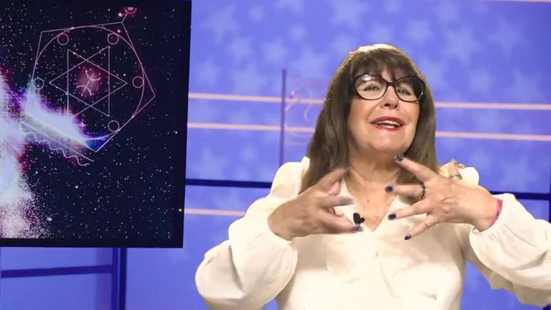 Esperanza Gracia, en su programa nocturno de Telecinco Esperanza Gracia, en su programa nocturno de Telecinco