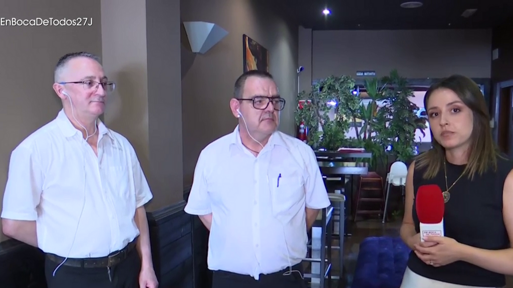 Joaquín y Jordi duermen en su restaurante para evitar robos