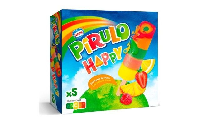 Pirulo Happy de Nestlé