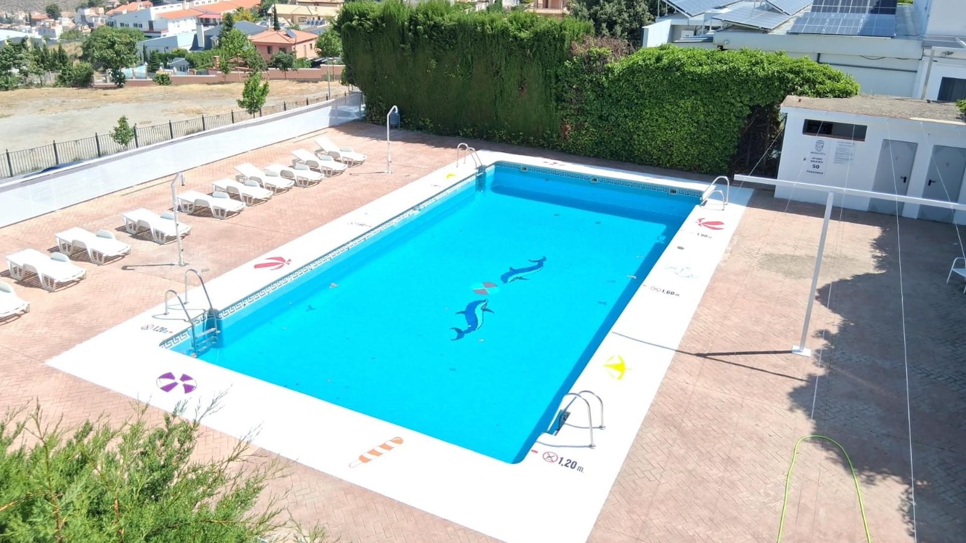 Piscina municipal en Monachil, Granada