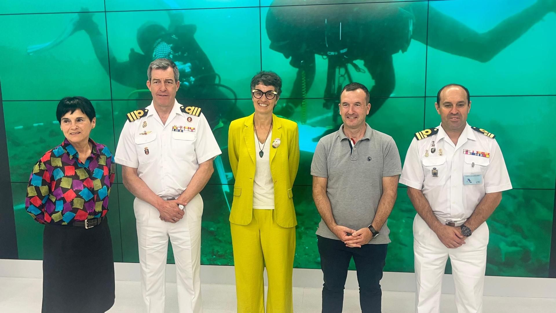 Presentación hallazgos bahía de Pasaia