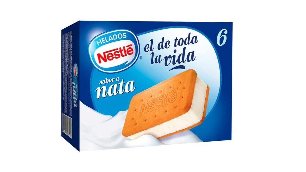 Sándwich de Nata de Nestlé