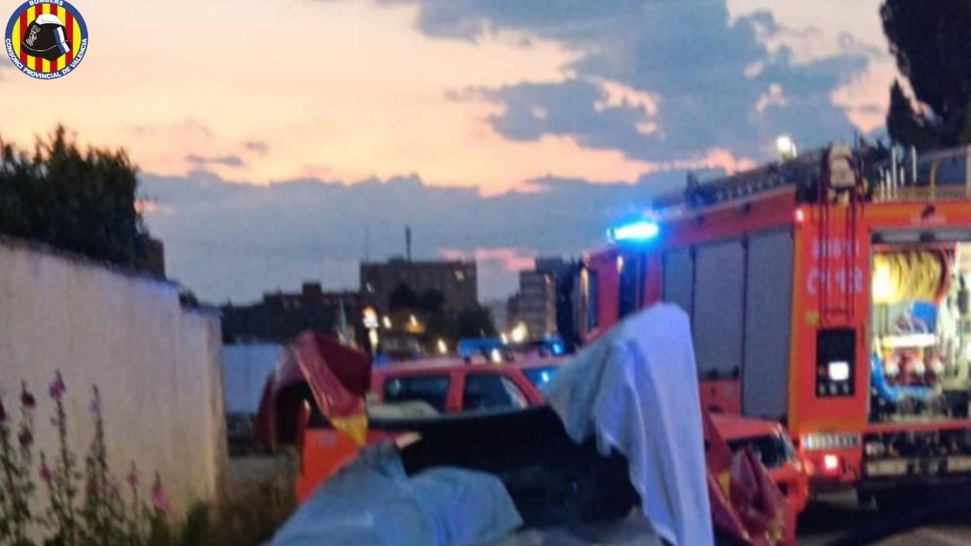 El accidente de tráfico en la N-IIII a la altura de Utiel, Valencia, que ha dejado un muerto y varios heridos