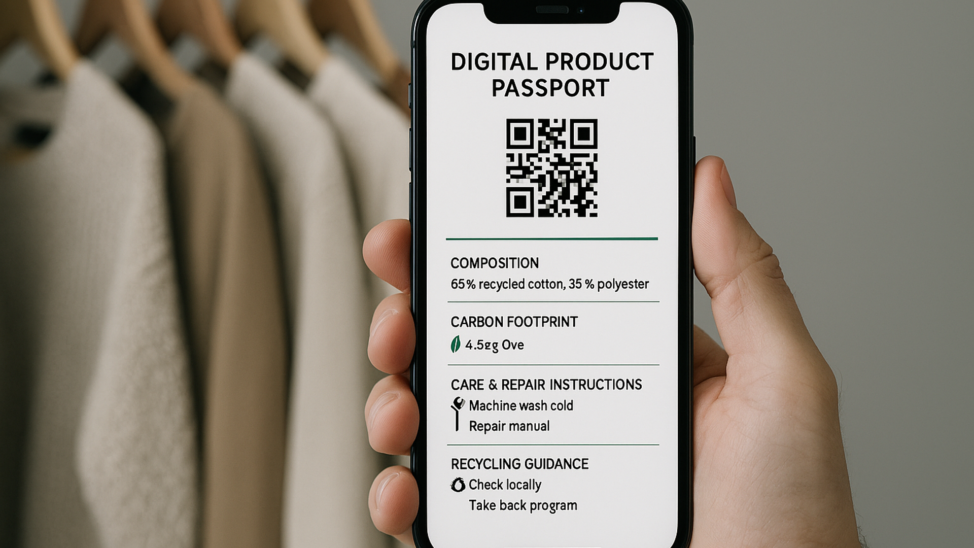 Pasaporte digital de producto