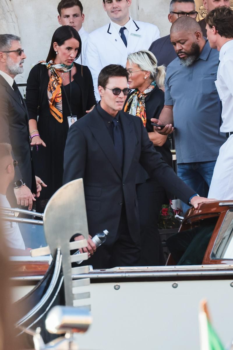 Tom Brady, en la boda de Jeff Bezos y Lauren Sánchez