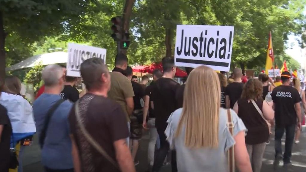Las víctimas de la DANA se manifiestan en Madrid ocho meses después de la tragedia