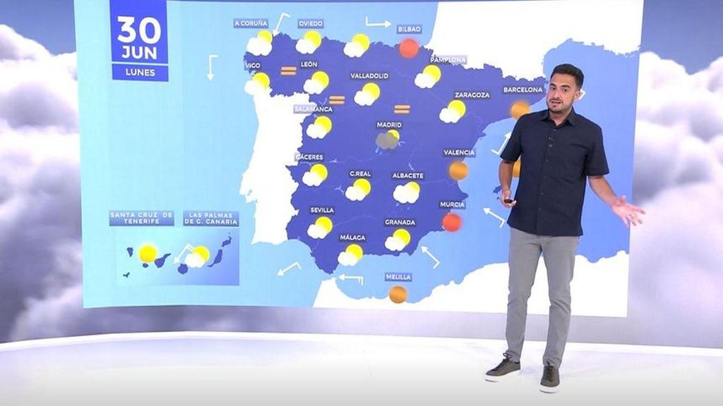 Los reventones térmicos que se pueden registrar en España en plena ola de calor, según el meteorólogo Gabriel Valcárcel