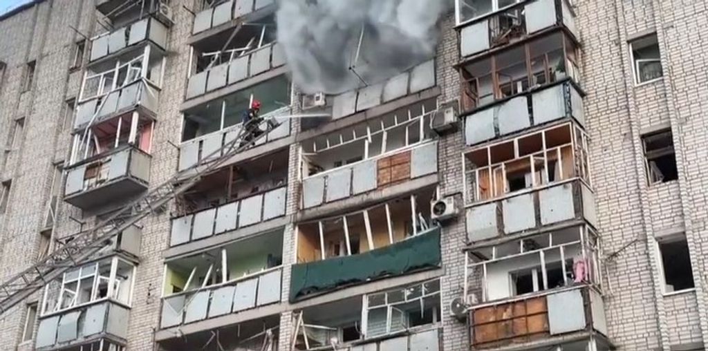 Ucrania denuncia el ataque aéreo masivo de Rusia con más de 480 drones, bombas y misiles