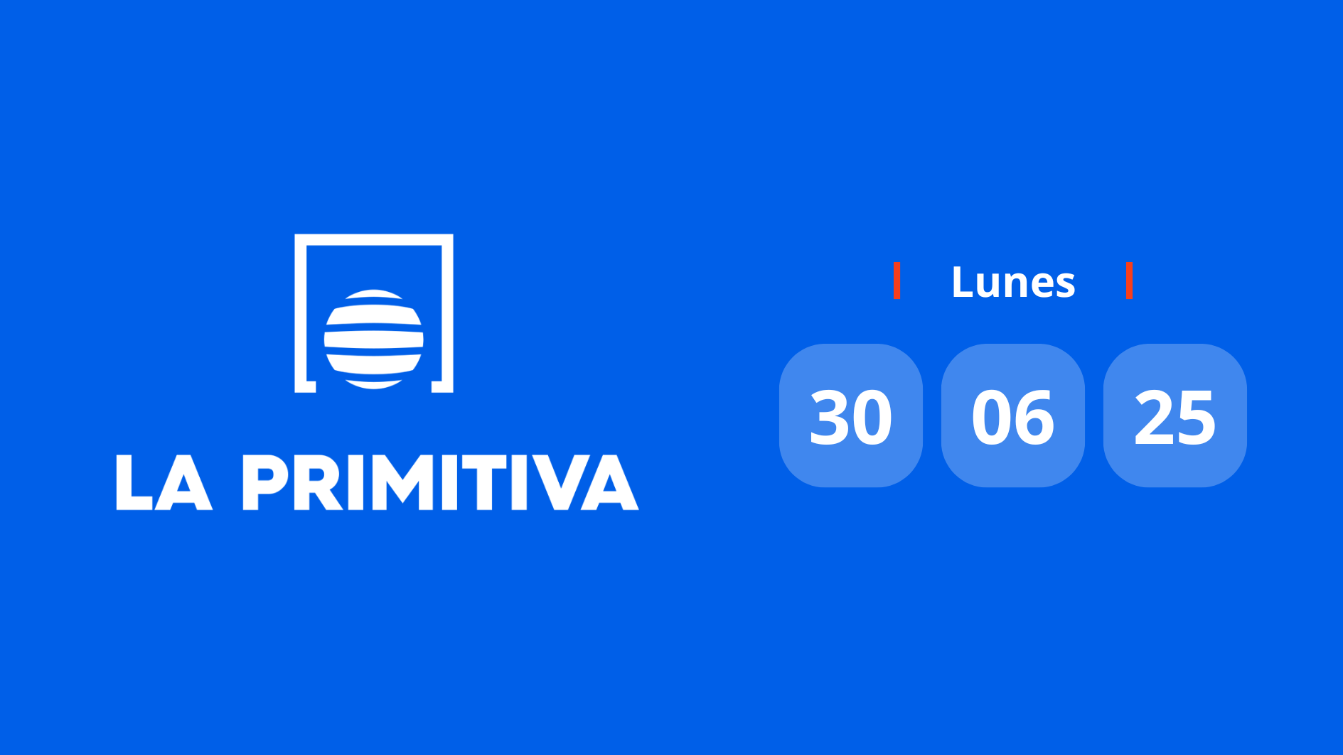 Comprobar Primitiva: números premiados hoy lunes 30 de junio de 2025