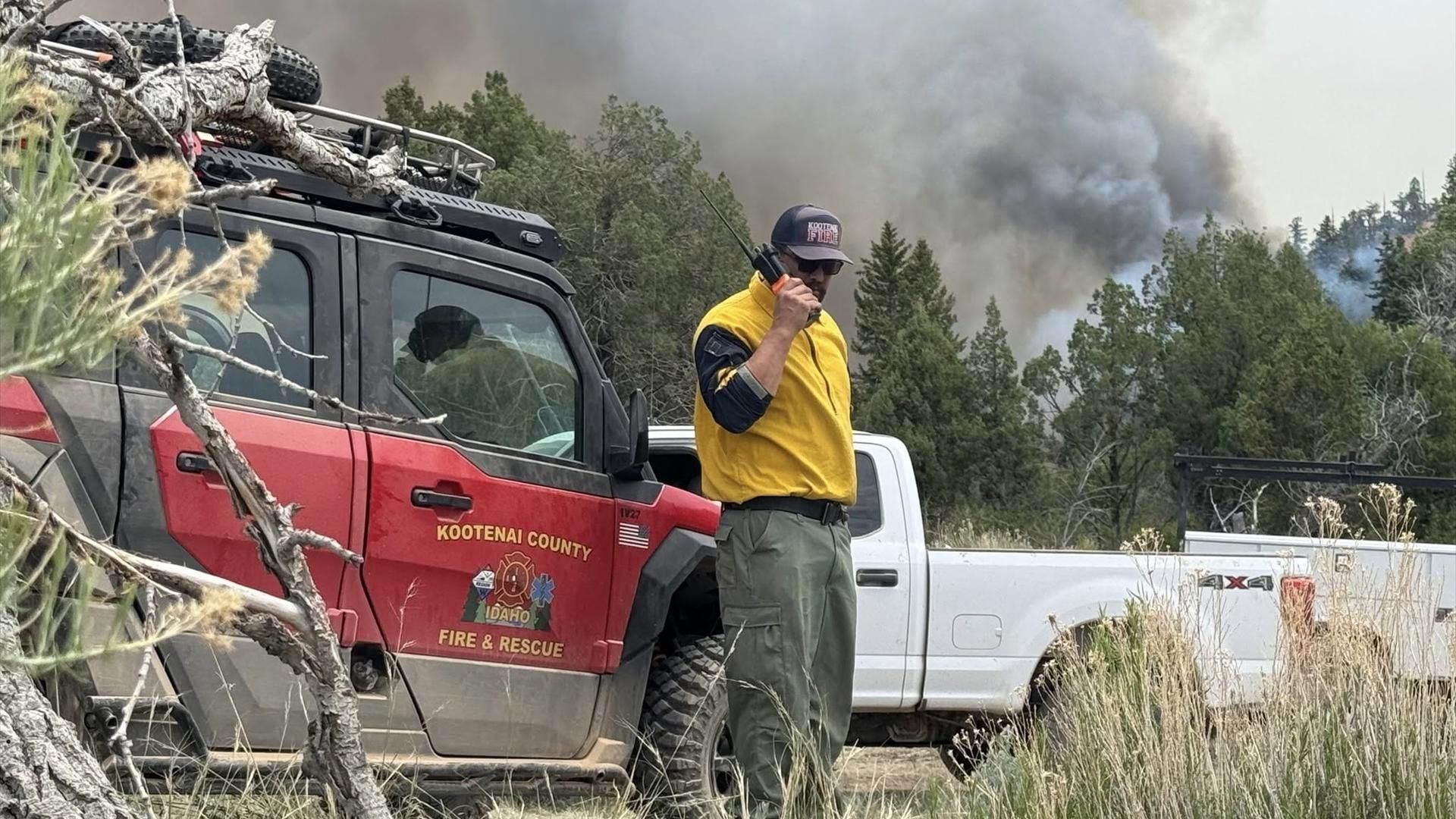 Identificado el sospechoso de provocar un incendio en Idaho para luego matar a tiros a dos bomberos
