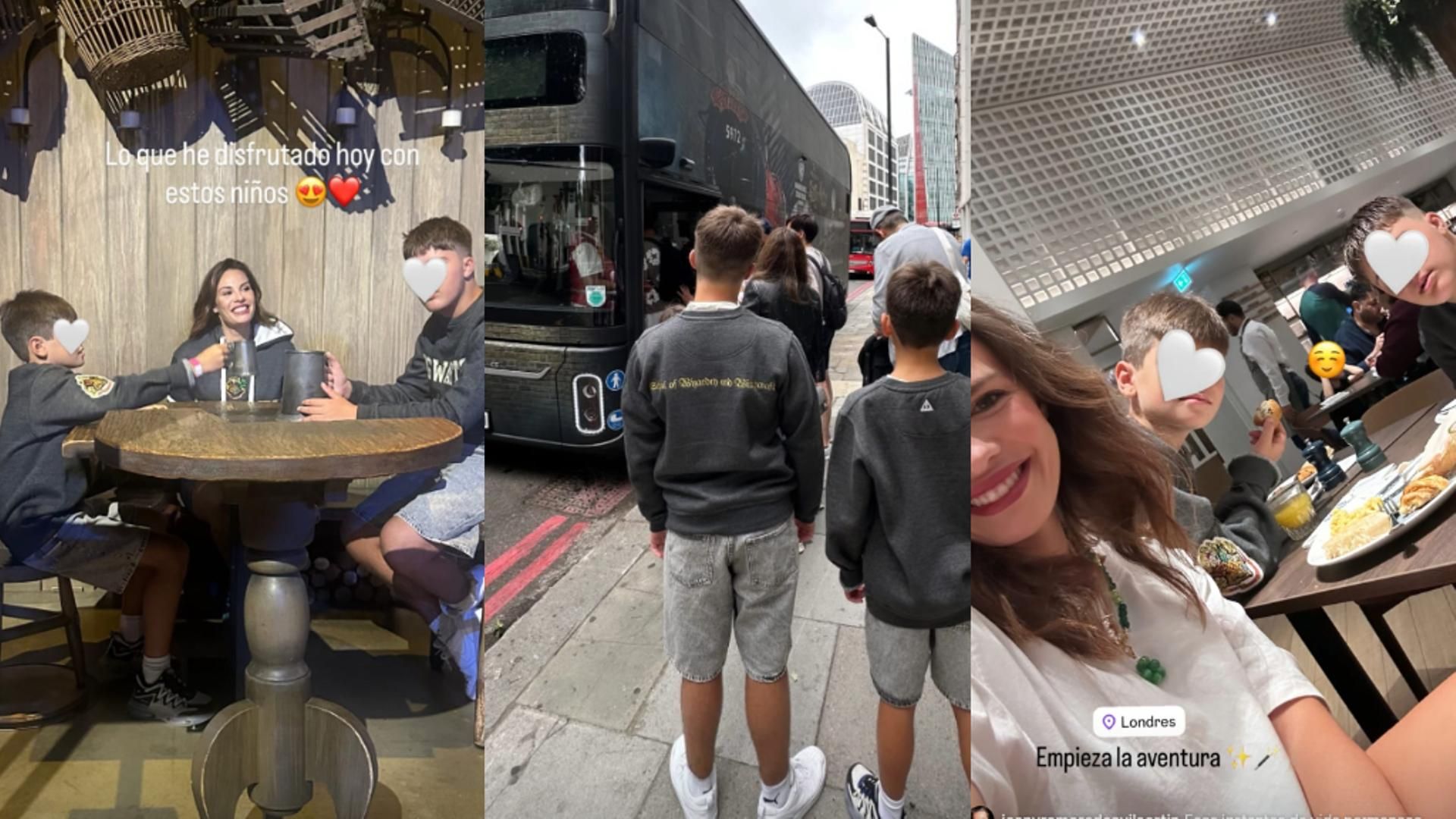 Jessica Bueno muestra su fin de semana familiar con temática Harry Potter en Londres