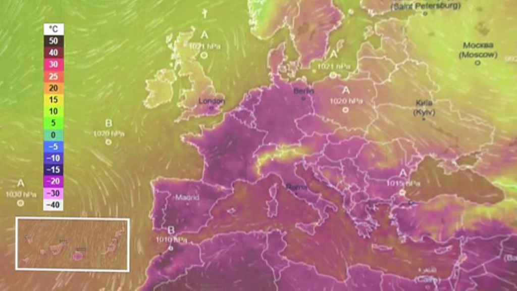 La ola de calor se extiende a toda Europa: el calor extremo llegará hasta Reino Unido y Alemania