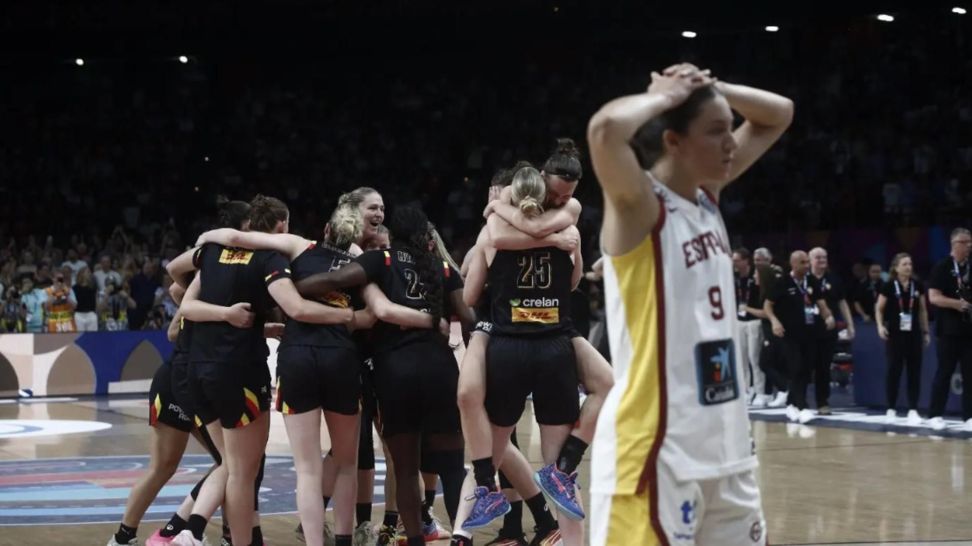 La selección española femenina deja escapar el oro del Eurobasket frente a Bélgica