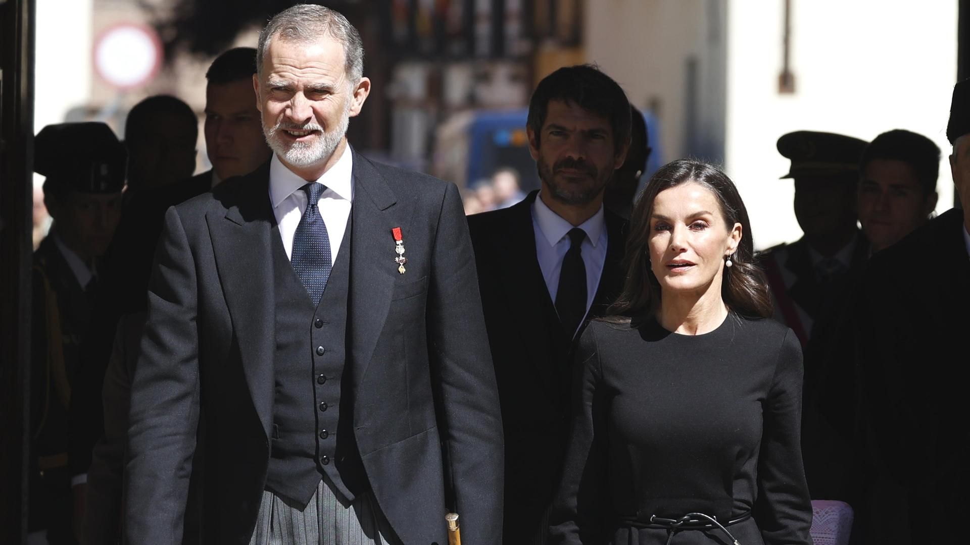 Los reyes Felipe y Letizia