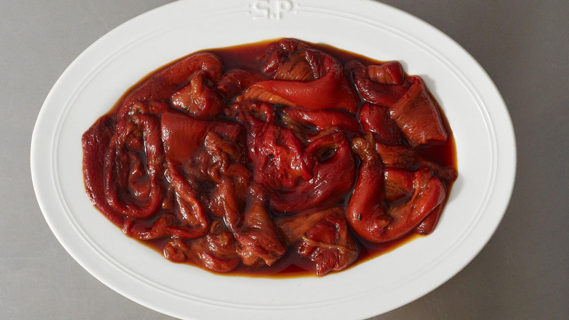 ¿Quién necesita un postre cuando puede tener estos pimientos asados?