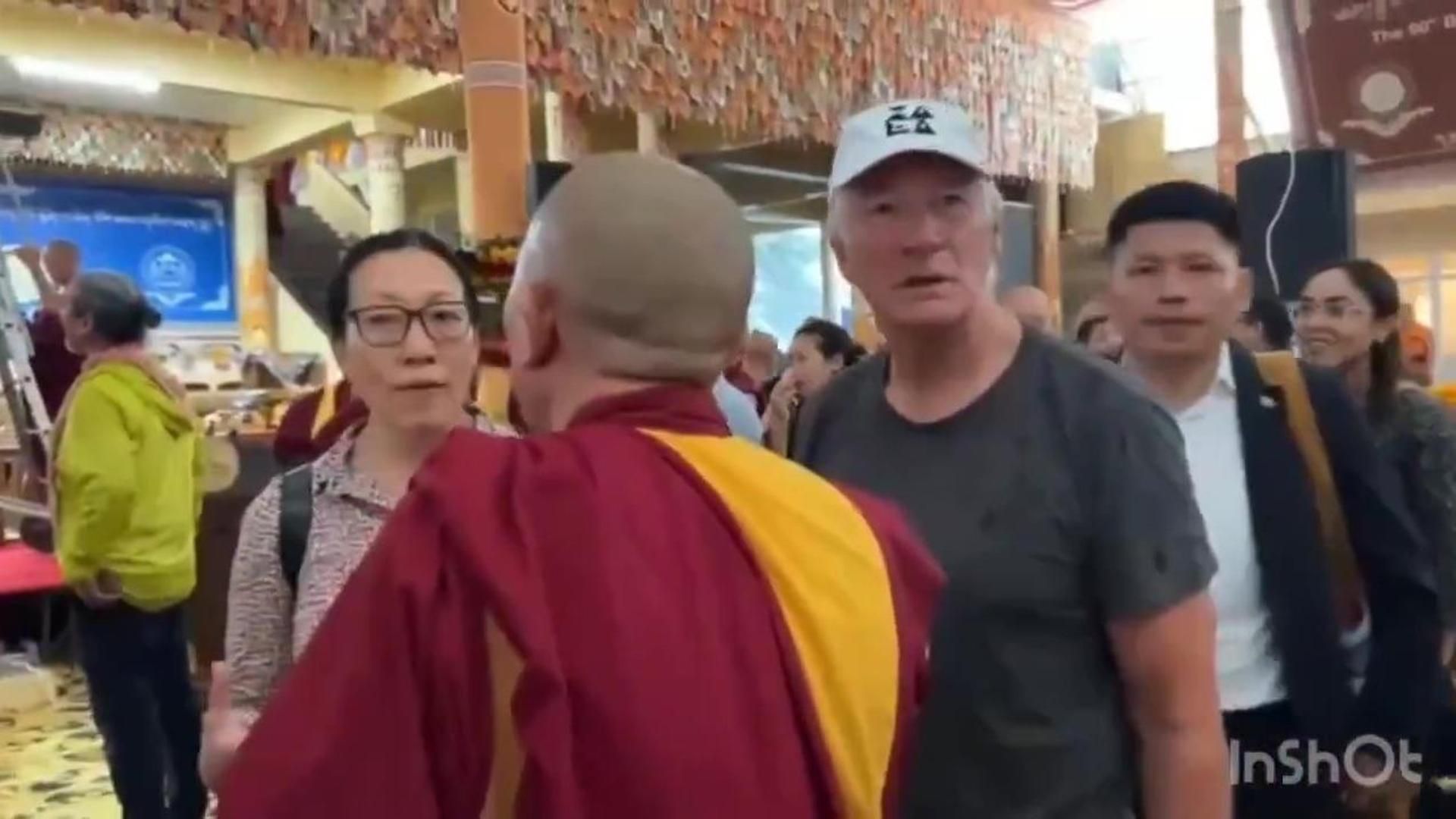 Richard Gere en la India