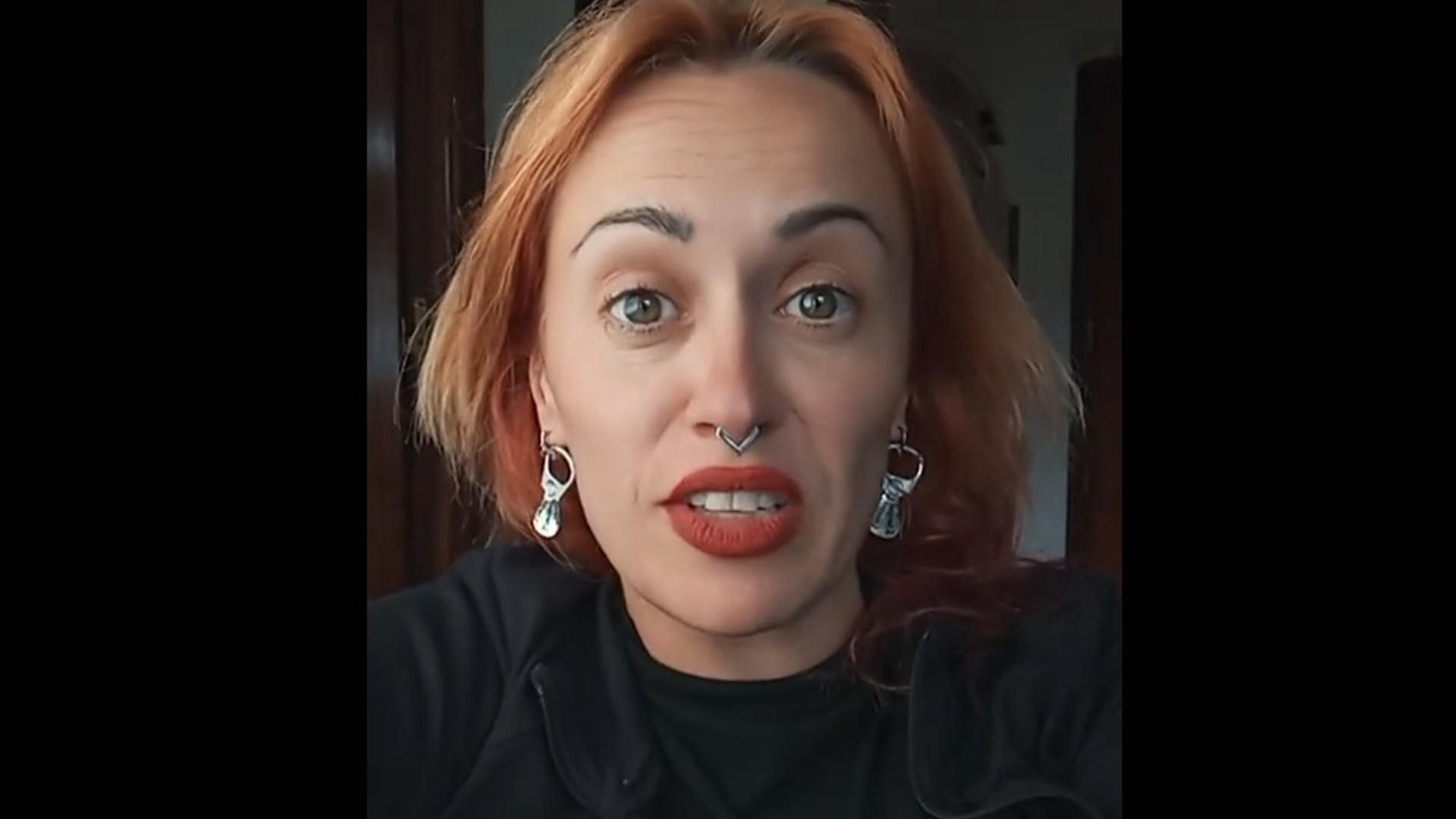 Actriz Ane Miren Hernández, conocida como Ane Lindane