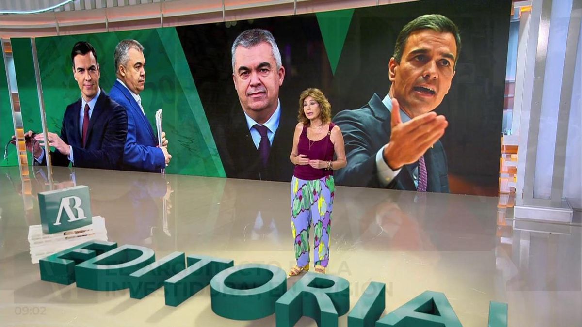 Ana Rosa Quintana valora el ingreso enprisión de Santos Cerdán en su  editorial