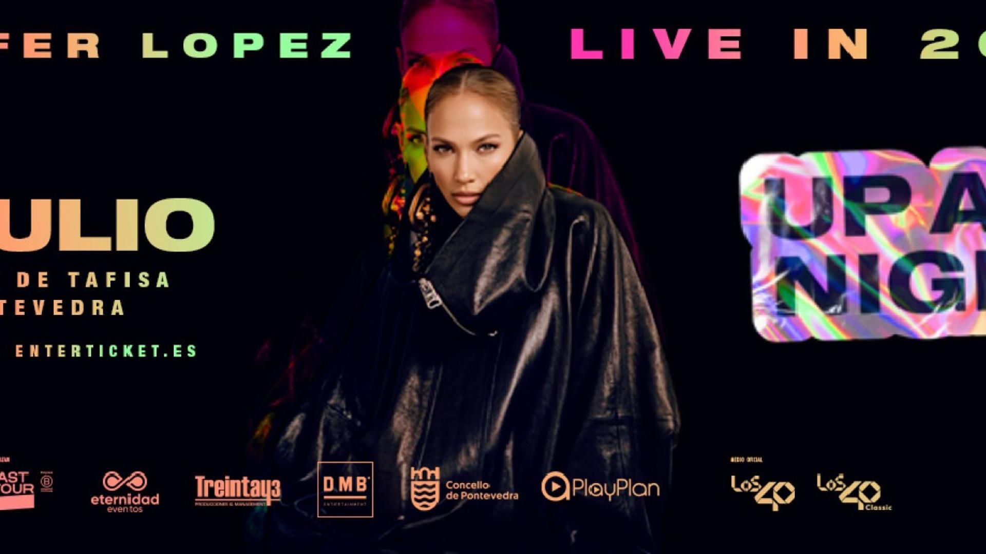 CARTEL JLO PONTEVEDRA