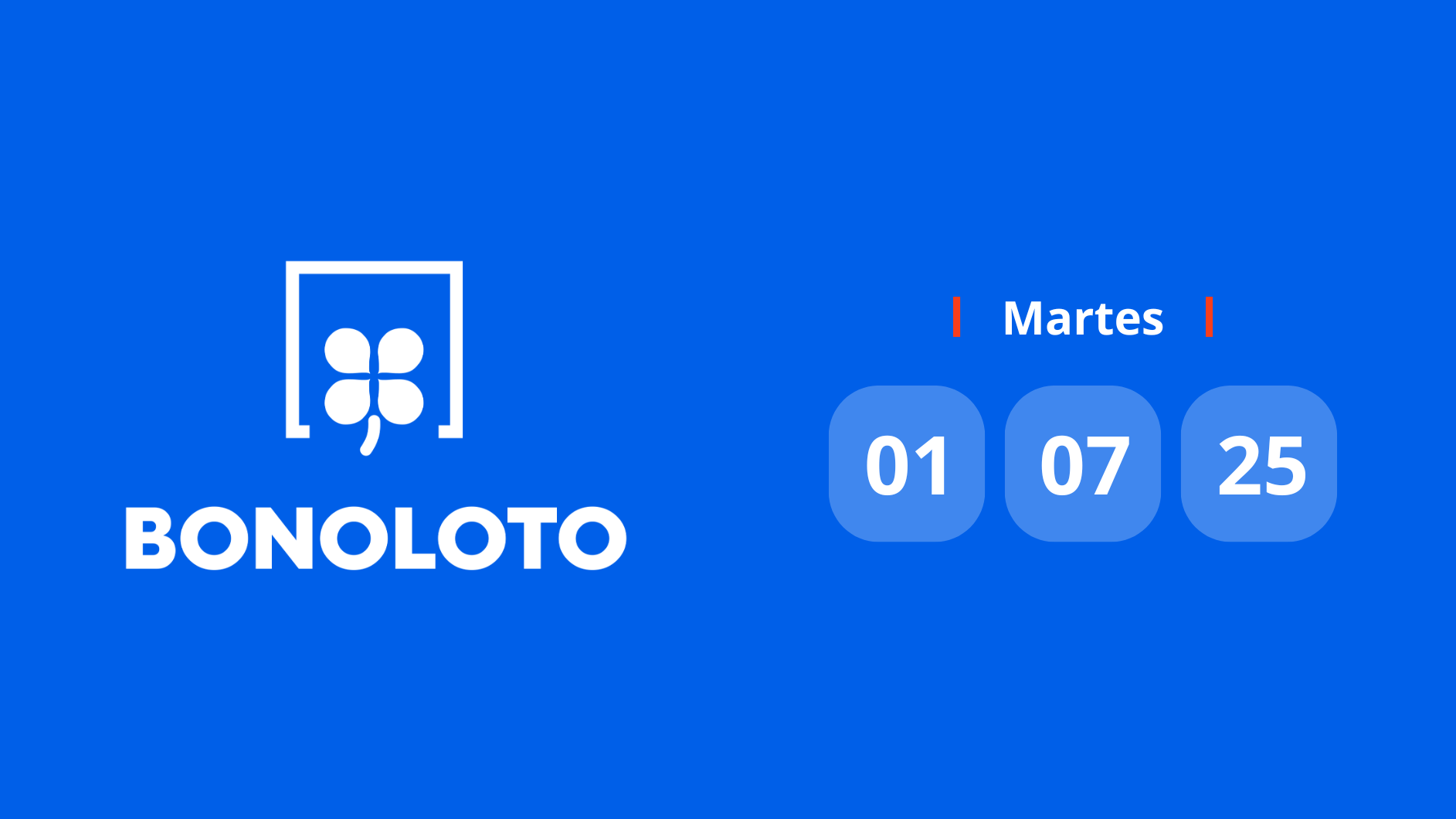 Comprobar Bonoloto: números premiados hoy martes 1 de julio de 2025