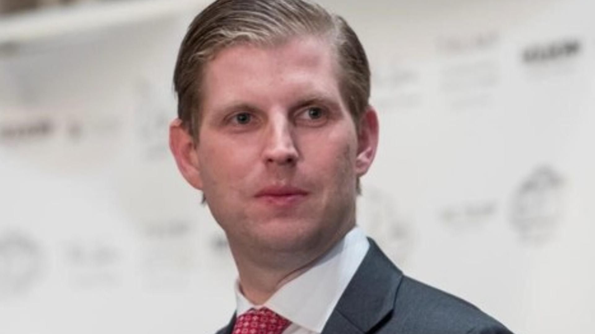 El hijo de Donald Trump, Eric Trump