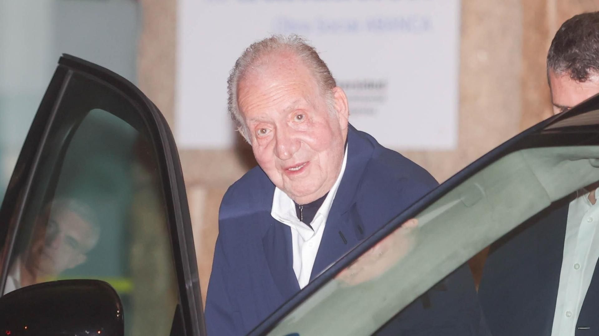 EL rey Juan Carlos en Sanxenxo, España