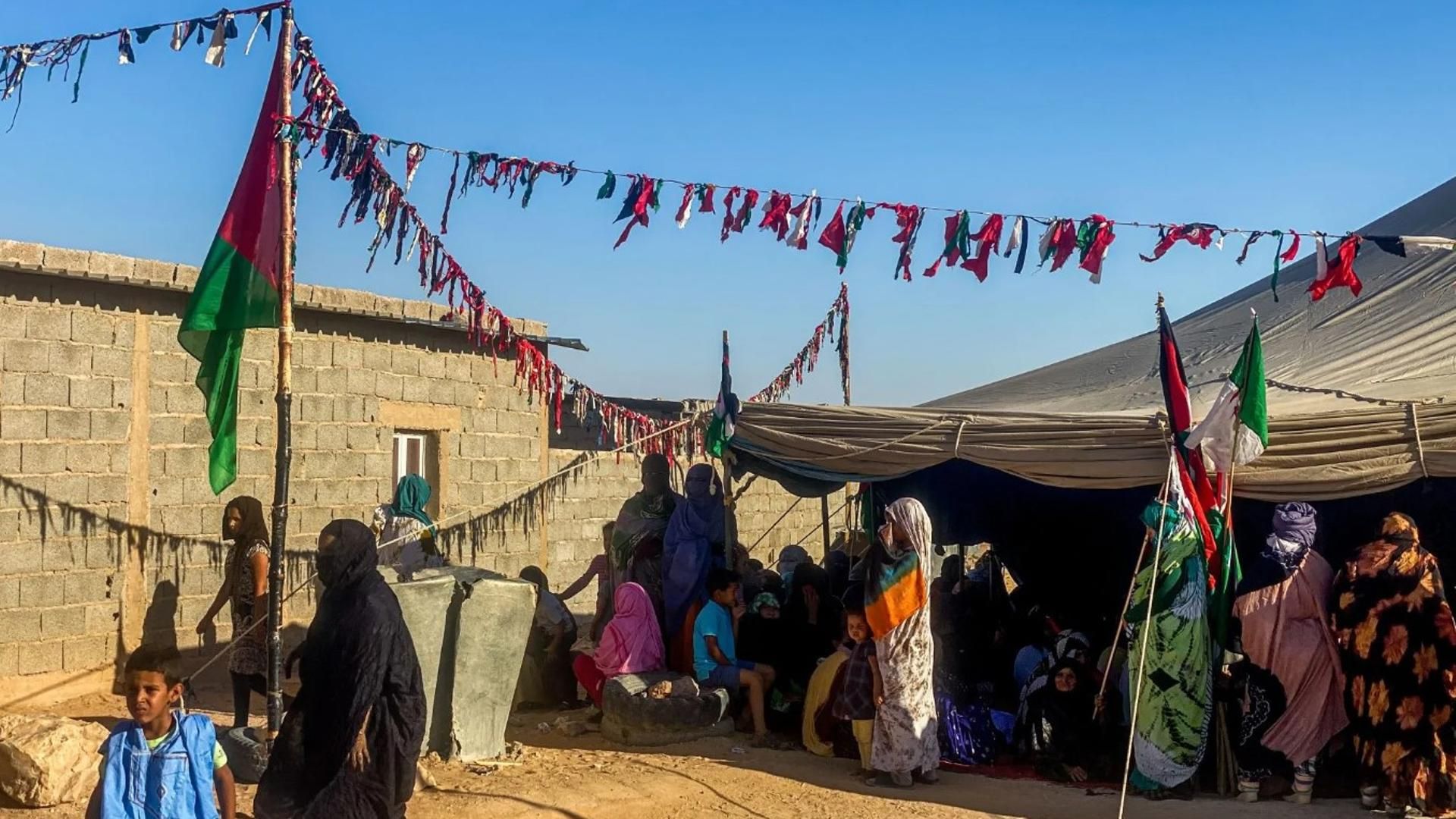 Imagen de un campamento de refugiados saharauis en Tinduf (Argelia)