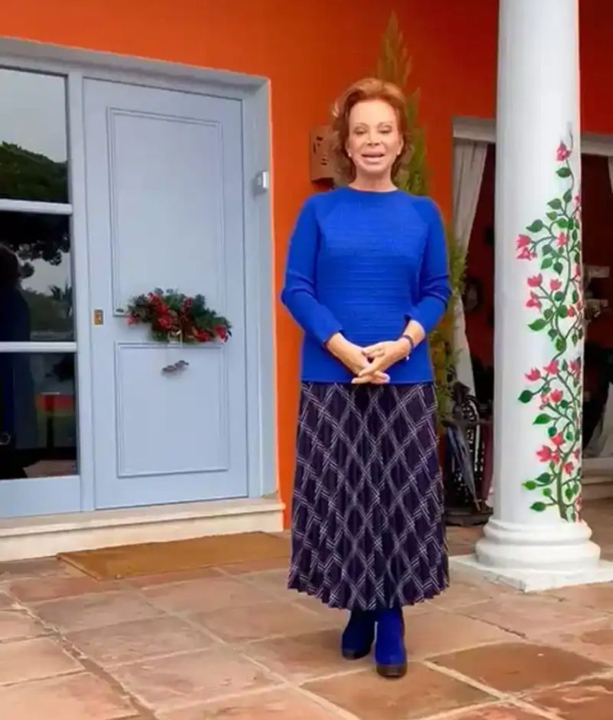 La fachada de la casa de Paloma San Basilio