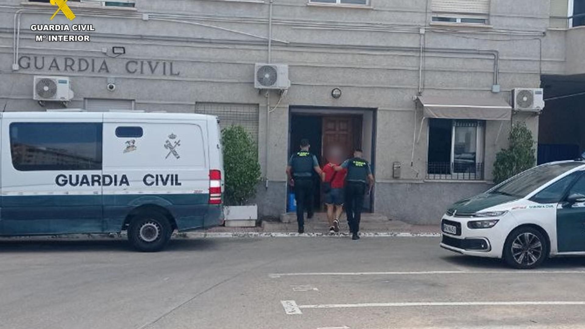 La Guardia Civil ha detenido al hombre