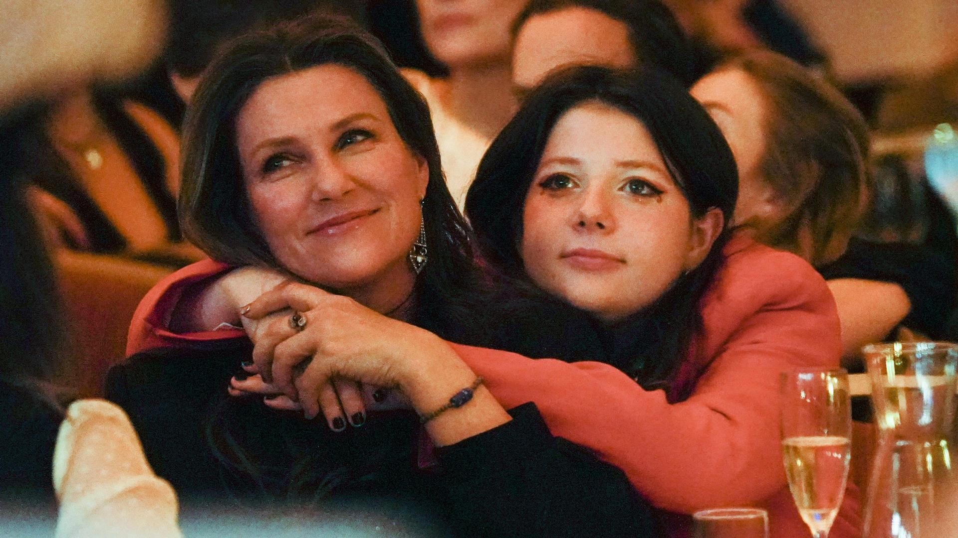 La princesa Marta Luisa de Noruega y su hija Maud Angelica Behn