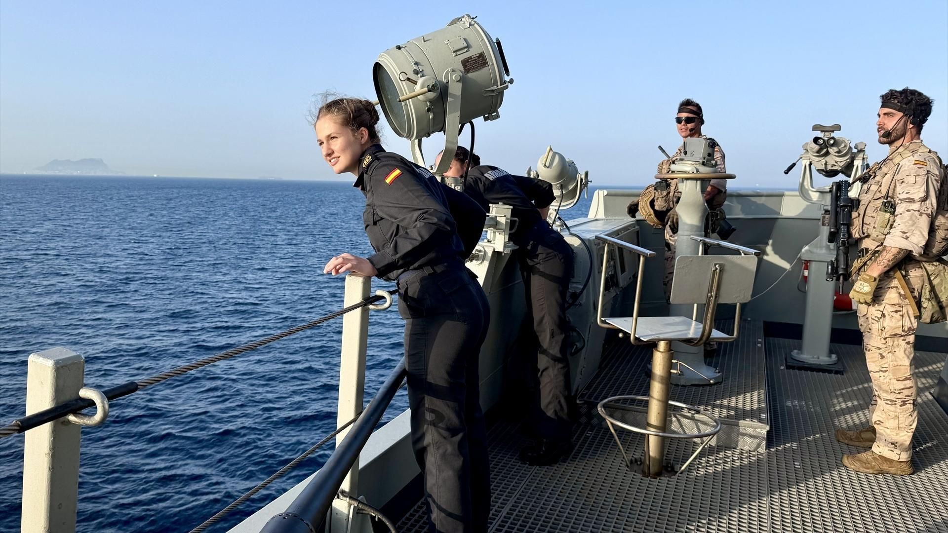 Leonor concluye su formación en la fragata ‘Blas de Lezo’ y regresa al ‘Juan Sebastián Elcano’