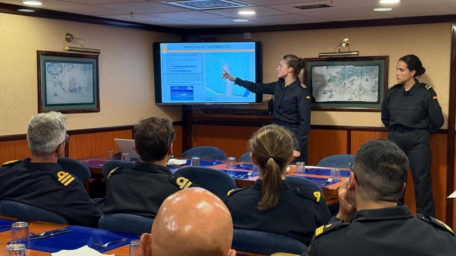 Leonor concluye su formación en la fragata ‘Blas de Lezo’ y regresa al ‘Juan Sebastián Elcano’