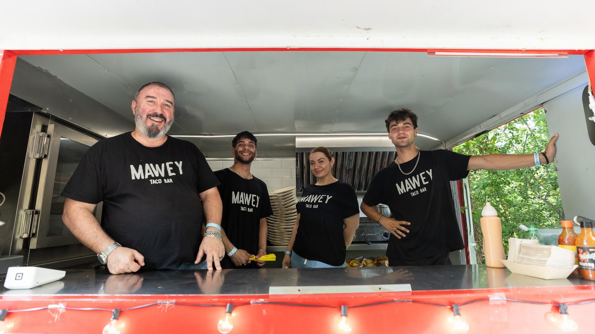 Los tacos al pastor de Mawey